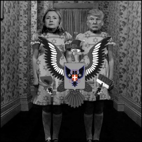 Trump and Hillary Israel dress Prussian Eagle-Turkey 600